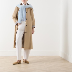 Yvona Belted Trench Coat