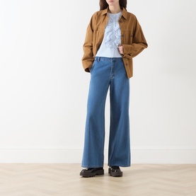 Safinas High-Rise Wide Leg Jeans