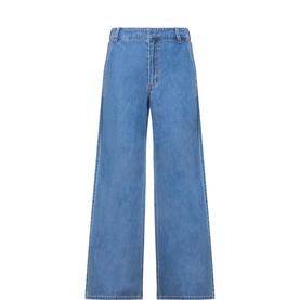 Safinas High-Rise Wide Leg Jeans