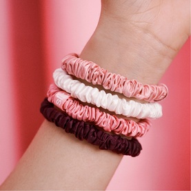 Silk Skinny Scrunchie Ornament