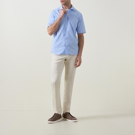Glan Gingham Casual Shirt