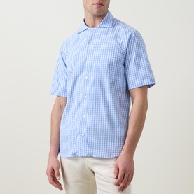Glan Gingham Casual Shirt
