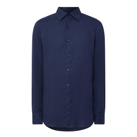Linen Single-Cuff Shirt