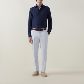 Linen Single-Cuff Shirt