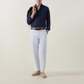 Linen Single-Cuff Shirt