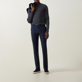 Garment Washed Casual Trousers