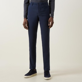 Garment Washed Casual Trousers