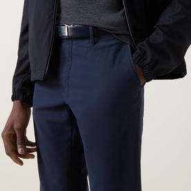 Garment Washed Casual Trousers