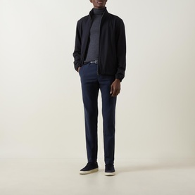 Garment Washed Casual Trousers