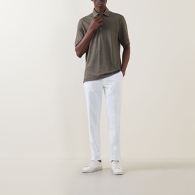 Garment Washed Casual Trousers