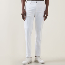 Garment Washed Casual Trousers