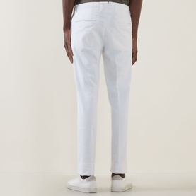 Garment Washed Casual Trousers