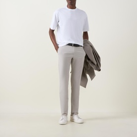 Garment Washed Casual Trousers