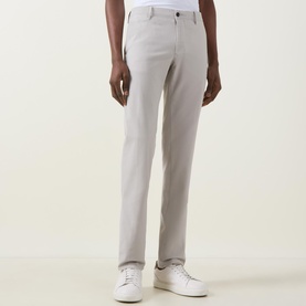 Garment Washed Casual Trousers