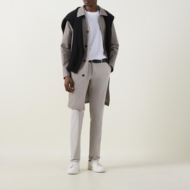 Garment Washed Casual Trousers