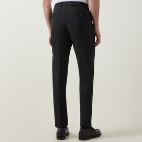 Flex Mid-Rise Slim Leg Formal Trousers