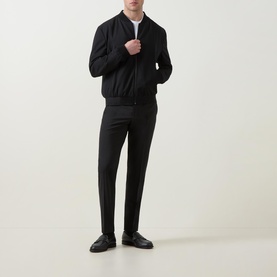Flex Mid-Rise Slim Leg Formal Trousers
