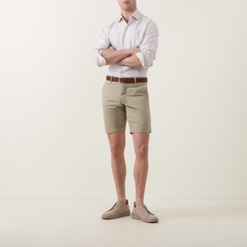 Mid-Rise Stretch Chino Shorts