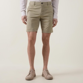 Mid-Rise Stretch Chino Shorts