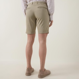 Mid-Rise Stretch Chino Shorts