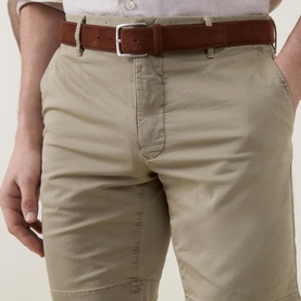 Mid-Rise Stretch Chino Shorts