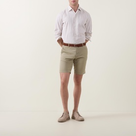Mid-Rise Stretch Chino Shorts