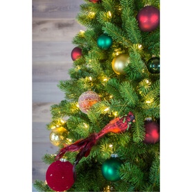 Feel Real &reg; Bayberry&reg; Slim Hinged Artificial Christmas Tree 6.9ft