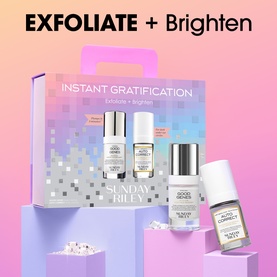 Instant Gratification Exfoliate and Brighten Gift Set