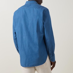 Denim Single-Cuff Shirt