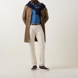Denim Single-Cuff Shirt