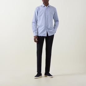 Check Single-Cuff Shirt