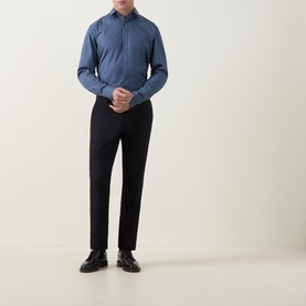 Geometric Single Cuff Formal Shirt