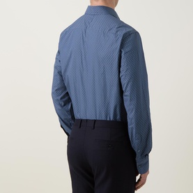 Geometric Single Cuff Formal Shirt