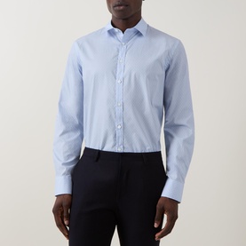 Geometric Single-Cuff Shirt