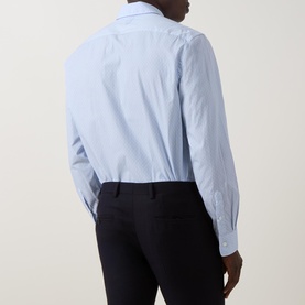 Geometric Single-Cuff Shirt