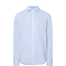 Geometric Single-Cuff Shirt