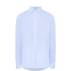 Single Cuff Casual Linen Shirt