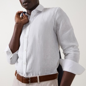 Single-Cuff Linen Shirt