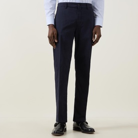 Twill Slim Leg Casual Chinos