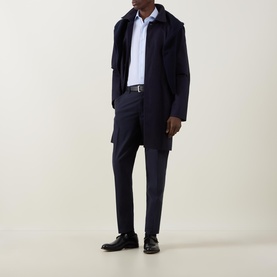 Twill Slim Leg Casual Chinos