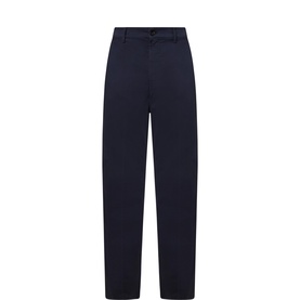 Twill Slim Leg Casual Chinos