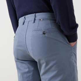 Twill Slim Leg Casual Chinos