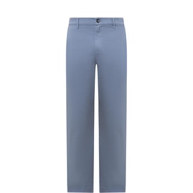 Twill Slim Leg Casual Chinos