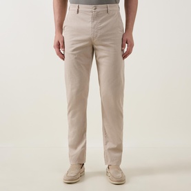 Twill Slim Leg Casual Chinos