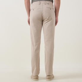 Twill Slim Leg Casual Chinos