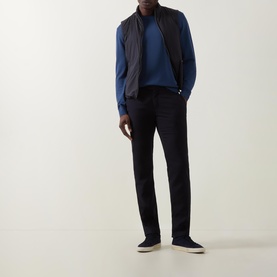 Contrast Trim Knitted Sweater