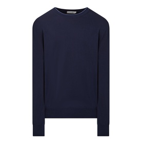 Contrast Trim Knitted Sweater