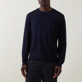 Contrast Trim Knitted Sweater