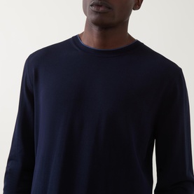 Contrast Trim Knitted Sweater