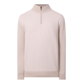 Half-Zip Knitted Sweater